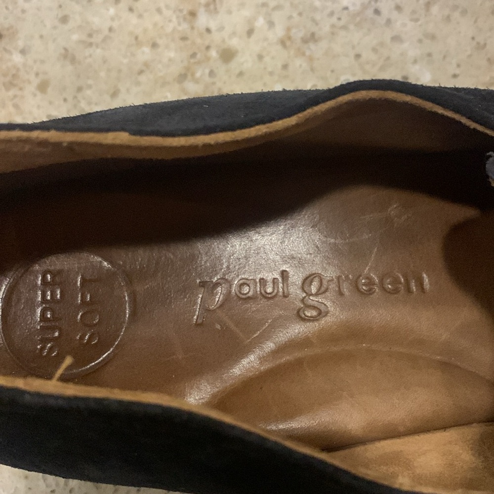 NWOT Paul Green Sadie Suede Loafers in Black Size 9.5 (UK 7) - Picture 8 of 12
